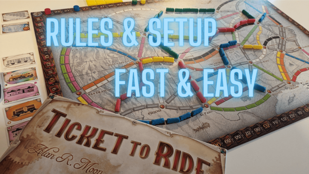 Ticket to Ride Rules & Setup